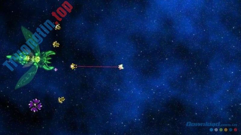 Khám phá vũ trụ bao la trong game bắn súng không gian miễn phí Astroflux