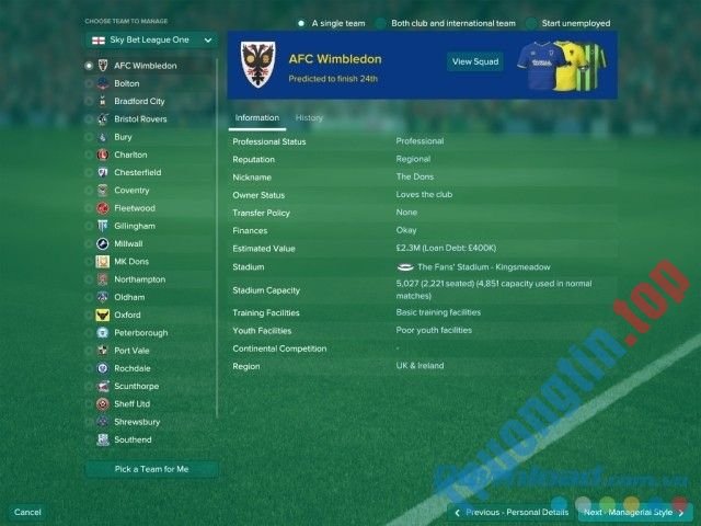 Download Football Manager 2017 Demo – Game quản lý bóng đá cho máy tính, Mac & Linux