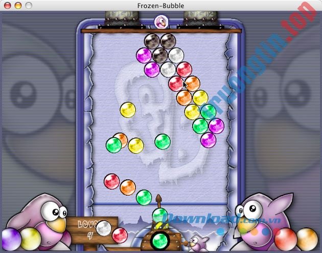 Download Frozen Bubble cho Mac 1.0.0e – Game chim cánh cụt bắn bóng – Trường Tín