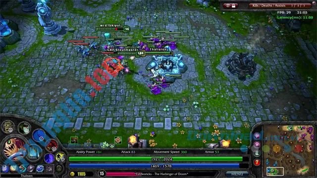 Game MOBA League of Legends