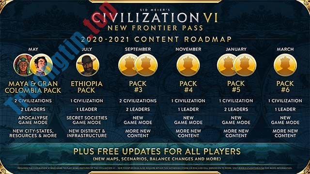 Download Sid Meier's Civilization VI - Game chiến thuật tuyệt đỉnh mở cửa miễn phí 3 ngày 6 Sid Meier's Civilization VI giới thiệu gói nội dung Ethiopia Pack hoàn toàn mới