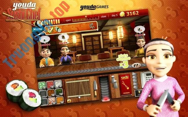 Download Youda Sushi Chef – Lite cho Mac 1.1 – Game đầu bếp sushi vui nhộn