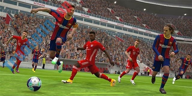 eFootball PES 2021 cho iOS là game bóng đá đỉnh cao đến từ 