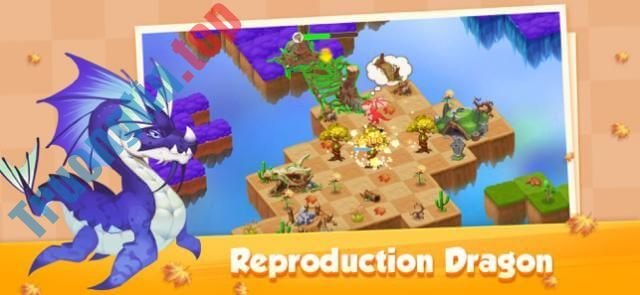 Download Dragon Home cho iOS 1.0.1 – Game hợp nhất và xây dựng vương quốc rồng