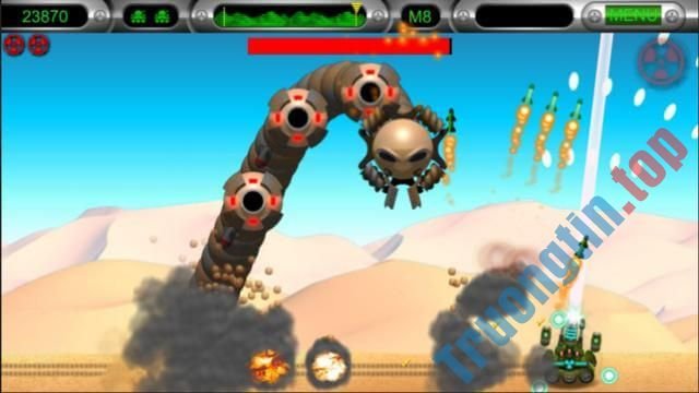 Download Heavy Weapon cho iOS 1.5 – Game chiến tranh cuộn cảnh thú vị