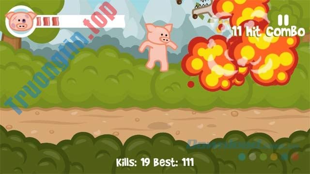 Download Iron Snout cho iOS 1.2.0 – Game lợn hồng hành động vui nhộn – Trường Tín