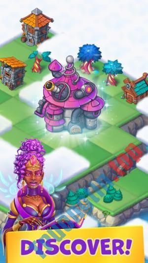 Download Mergest Kingdom cho iOS 1.225.7 – Game hợp nhất xây dựng vương quốc