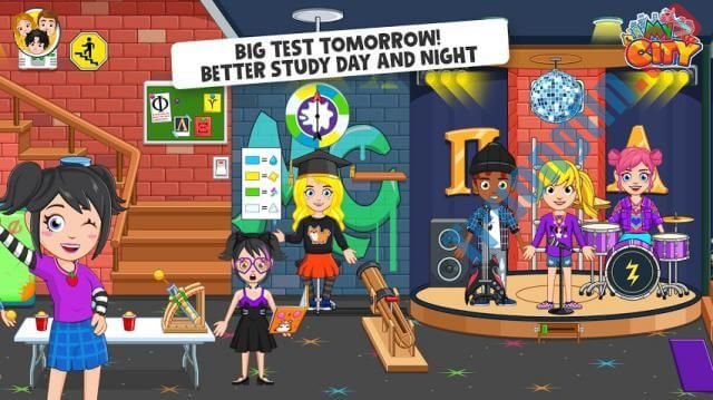 Download My City: College Dorm Friends cho iOS 1.02 - Game mô phỏng Ký túc xá đại học 1 Khám phá cuộc sống sinh viên ở ký túc xá đại học trong game My City : College Dorm Friends
