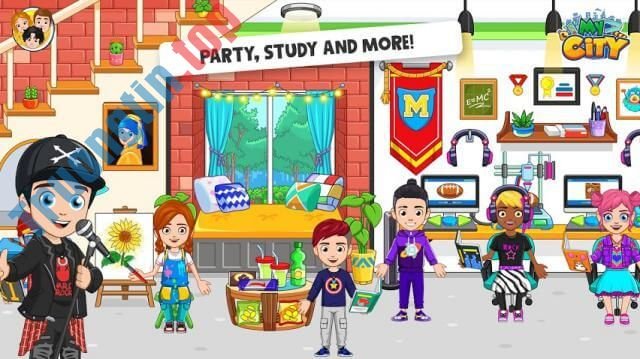 Download My City: College Dorm Friends cho iOS 1.02 - Game mô phỏng Ký túc xá đại học 2 Rất nhiều hoạt động cho bạn thưởng thức