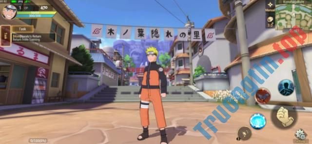 Naruto Slugfest đưa bạn trở lại làng Lá và gặp lại những nhân vật quen thuộc