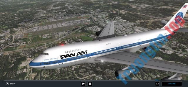 Tận hưởng lái máy bay chân thực trong game Real Flight Simulator