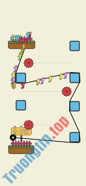 Download Rope Rescue! cho iOS 0.9.9 – Game giải đố cứu người bằng dây thừng
