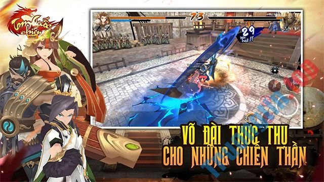 Download Tam Quốc Chiến Chibi cho iOS – Game nhập vai Tam Quốc – Trường Tín