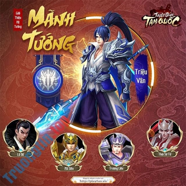 Download Tuyệt Đỉnh Tam Quốc cho iOS 1.0.4 - Game thẻ tướng chiến thuật miễn phí 1 Game Tuyệt Đỉnh Tam Quốc cho iPhone