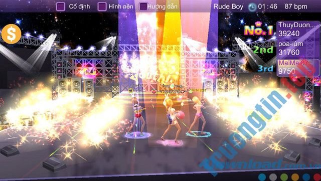 Tham&nbsp;gia&nbsp;nhảy&nbsp;vũ&nbsp;đạo&nbsp;trong&nbsp;game&nbsp;Au&nbsp;Mobile