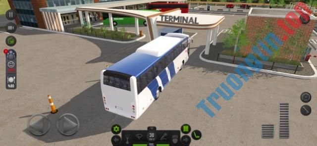 Bus Simulator Ultimate có hàng trăm trạm dừng để bạn đón trả khách