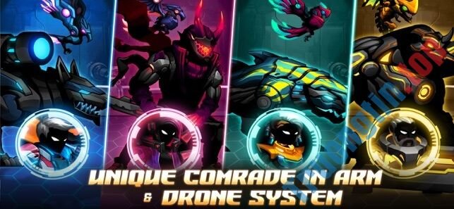 Download Cyber Fighters cho iOS 1.0.2 – Game hành động chặt chém đã tay