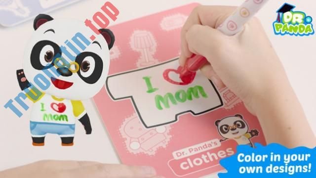 Download Dr. Panda Plus: Home Designer cho iOS – Game bé thiết kế và trang trí nhà