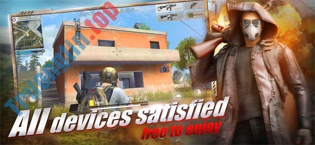 Download Hopeless Land cho iOS 1.8 – Game bắn súng sinh tồn giống PUBG