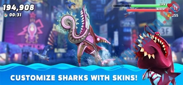 Download Hungry Shark World cho iOS 3.9.4 – Game cá mập khát máu miễn phí cho iPhone/iPad
