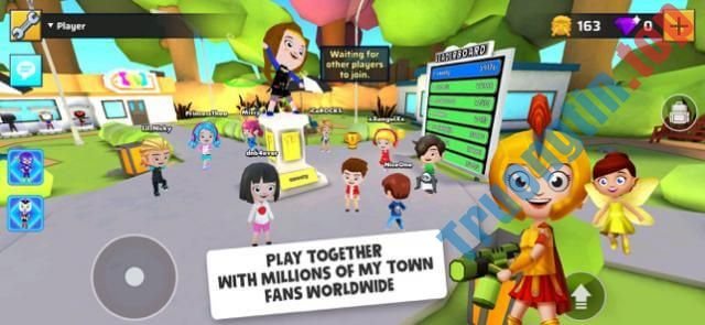 Chơi cùng hàng triệu fan My Town trong thế giới game My Town World Of Games 