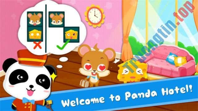 Download Panda Hotel cho iOS 9.21.1000 – Game logic Khách sạn của gấu trúc