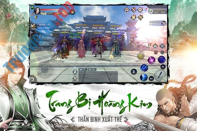 Trang bị sinh động trong game Game Thái Cực 3D cho Android