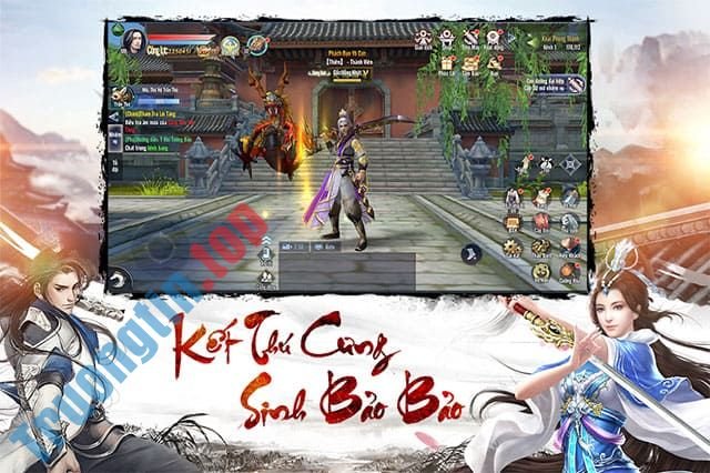 Giao diện chơi game Game Thái Cực 3D cho Android