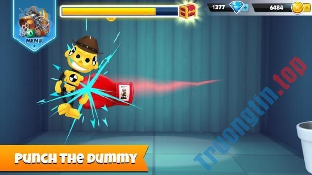 Download Whack the Dummy cho iOS 1.1 – Game đánh hình nộm xả stress – Trường Tín