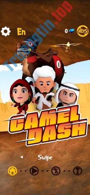 Camel Dash là game người chạy thú vị và gây nghiện