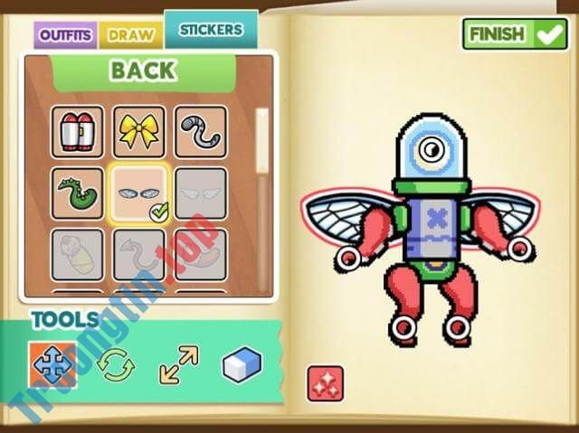 Download Drawn to Life: Two Realms cho iOS - Game phiêu lưu cho bạn tự vẽ anh hùng độc đáo 2 Tùy chỉnh diện mạo cho anh hùng