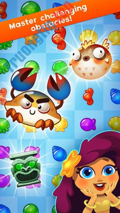 Chiến thắng các trở ngại có trong game Fish Frenzy Mania cho iOS