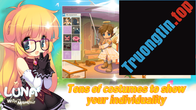 Tùy&nbsp;chỉnh&nbsp;nhân&nbsp;vật&nbsp;theo&nbsp;phong&nbsp;cách&nbsp;bạn&nbsp;yêu&nbsp;thích