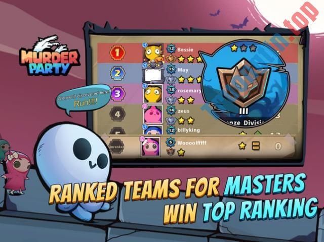 Download Murder Party cho iOS 1.1.7 - Game nhập vai giống Among Us - Trường Tín 1 Game Murder Party có cách chơi giống ma sói và Among Us