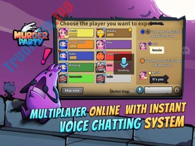 Download Murder Party cho iOS 1.1.7 - Game nhập vai giống Among Us - Trường Tín 2 Game nhiều người chơi có hỗ trợ chat voice