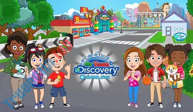 My Town Discovery liên tục update bản mới với địa điểm, nhân vật, trang phục mới