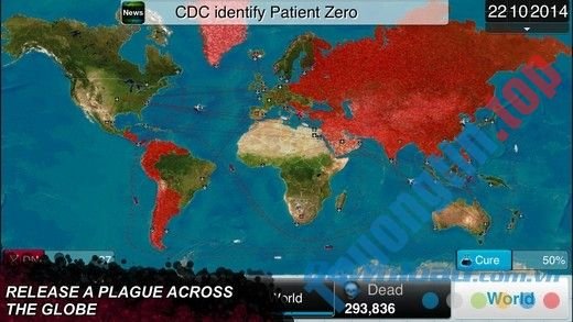 Plague Inc. cho iOS - game gieo rắc đại dịch đáng sợ trên iPhone