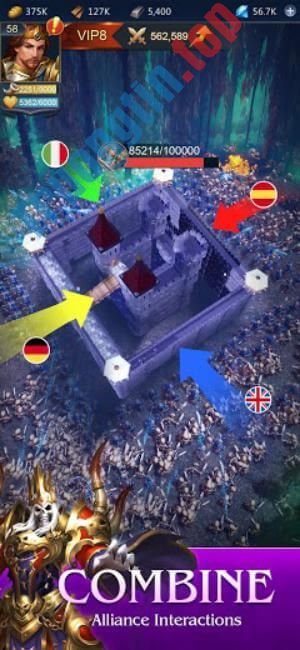 Download Puzzles & Conquest cho iOS 4.0.24 – Game chiến thuật kết hợp với match-3
