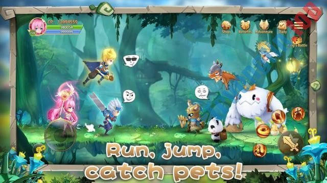 Chạy,&nbsp;nhảy&nbsp;và&nbsp;thu&nbsp;thập&nbsp;pet