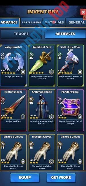 Các&nbsp;trang&nbsp;thiết&nbsp;bị&nbsp;mạnh&nbsp;mẽ