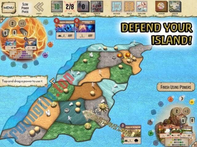 Chiến đấu bảo vệ hòn đảo của bạn trong game Spirit Island
