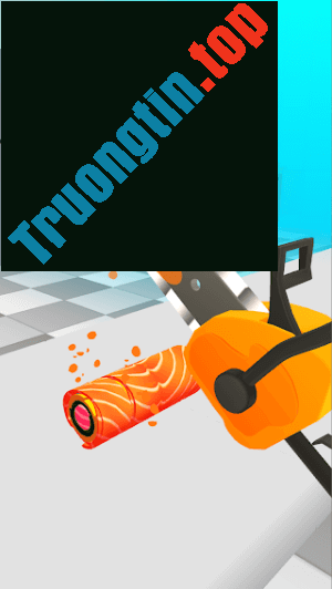 Cắt&nbsp;sushi&nbsp;thành&nbsp;từng&nbsp;khúc