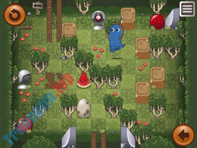 Download Wark & Wimble cho iOS 1.1 - Game phiêu lưu cùng hai chú khủng long nhỏ 1 Giúp 2 chú khủng long cứu quê hương mình trong game Wark & Wimble