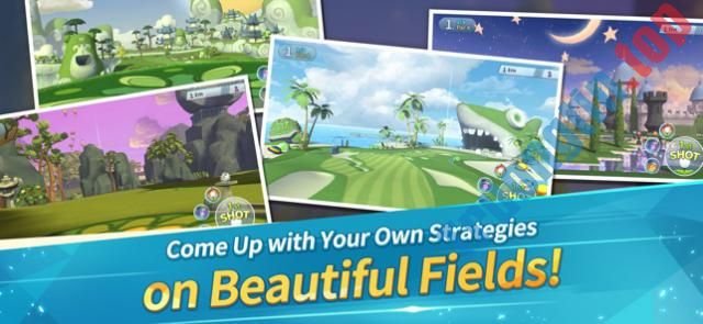 Download Birdie Crush cho iOS 2.0.8 – Game đánh golf đối kháng đồ họa anime