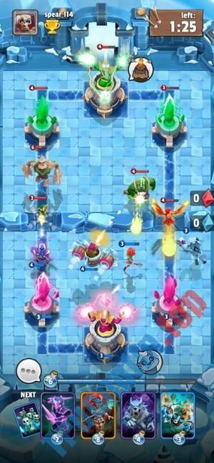 Download Clash of Wizards cho iOS 0.27.8 – Game chiến thuật giống Clash Royale