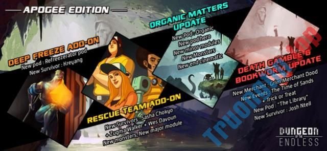 Download Dungeon of the Endless: Apogee cho iOS 1.02 - Trường Tín 1 Phiên bản Apogee của Dungeon of the Endless bao gồm toàn bộ game và 5 DLC