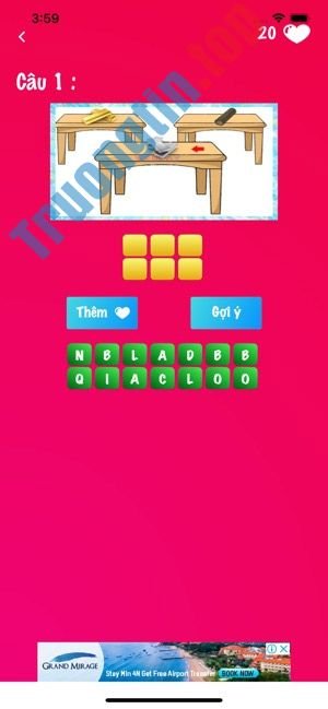 Câu&nbsp;hỏi&nbsp;game&nbsp;Đuổi&nbsp;hình&nbsp;bắt&nbsp;chữ&nbsp;2020&nbsp;cho&nbsp;iOS
