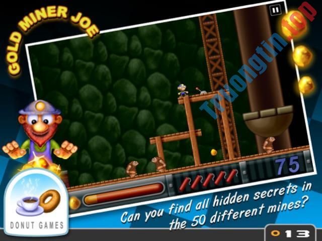 Download Gold Miner Joe cho iOS 1.33 – Game platform giống Mario cổ điển