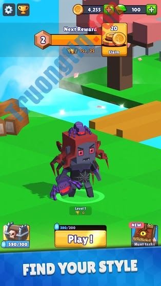 Download Hunt Royale cho iOS 1.0.9 - Game cuộc đi săn sinh tồn hấp dẫn 3 Tạo ra phong cách của riêng bạn