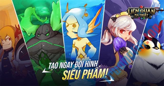 Download Liên Quân Ma Thuật cho iOS 1.4.28 - Game xây dựng thẻ tướng miễn phí cho iPhone 1 Xây dựng đội hình siêu phẩm trong Liên Quân Ma Quái
